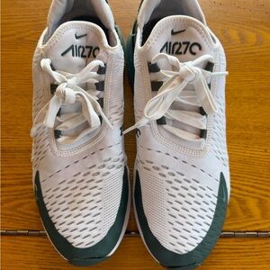 Nike Air Max 270 White with Green